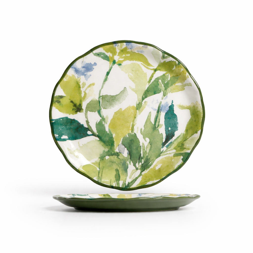 Emerald Leaf Garden Small Plate