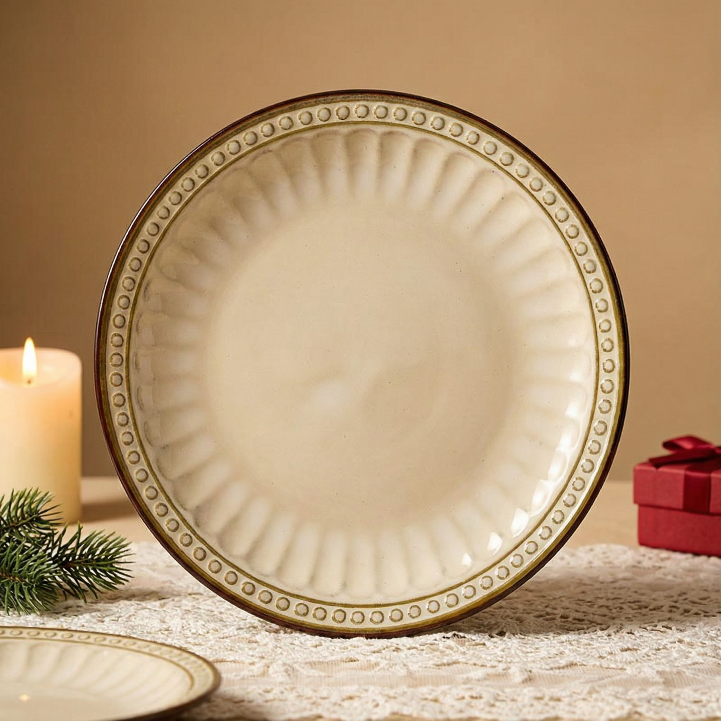 Artisan Ceramic Large Plate