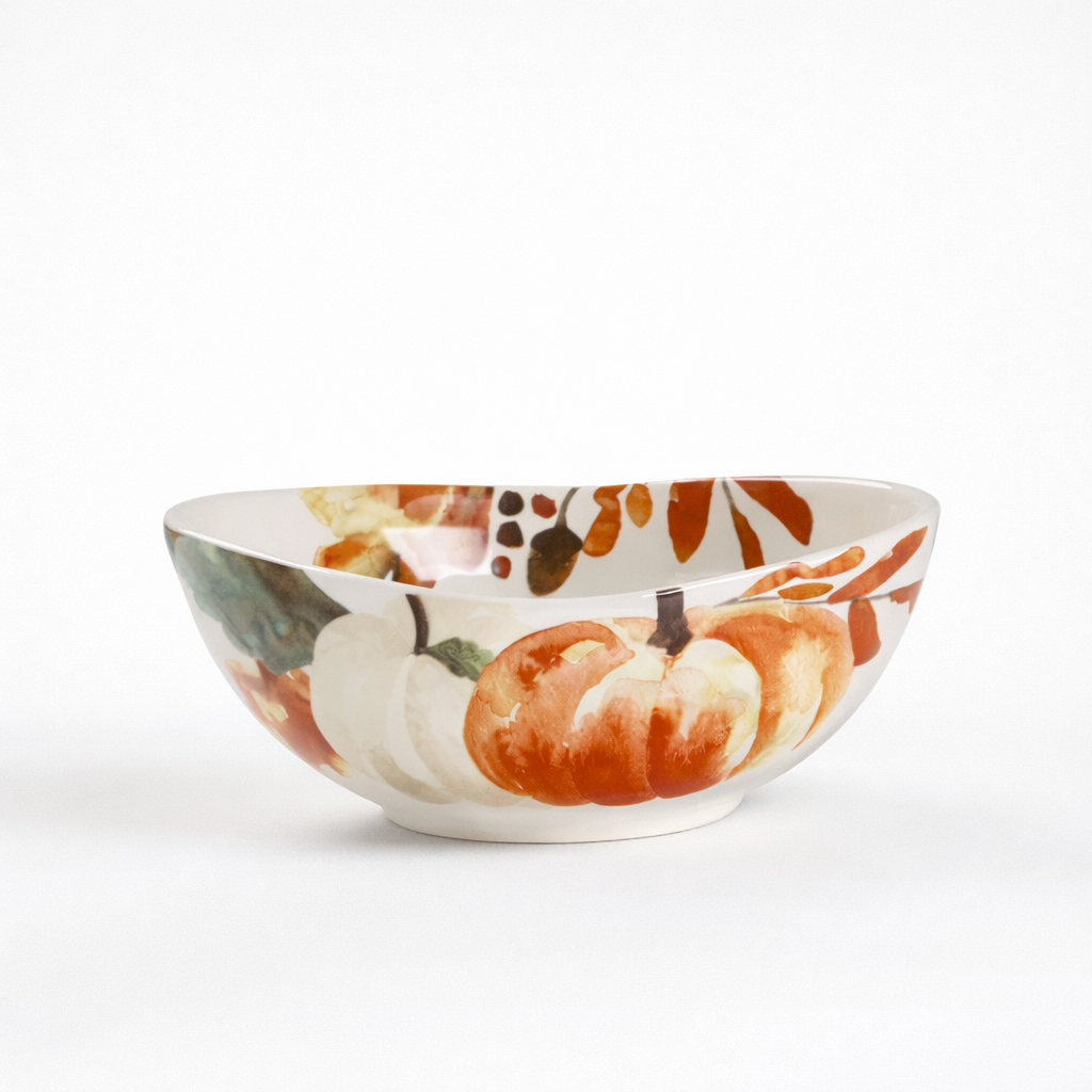 Autumn Brush Ingot Bowl