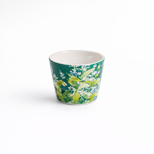 Emerald Leaf Garden Tea Cup