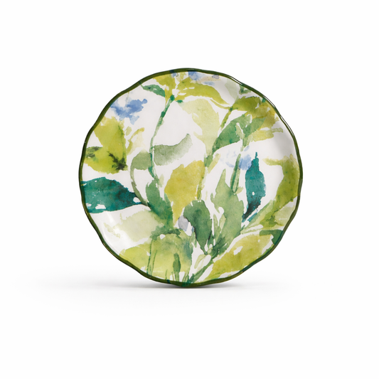 Emerald Leaf Garden Small Plate