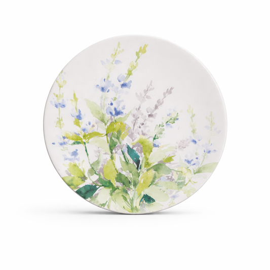 Emerald Leaf Garden Large Plate