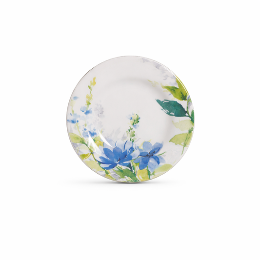 Emerald Leaf Garden Dessert Plate
