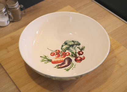 Vegetable Garden Large Bowl