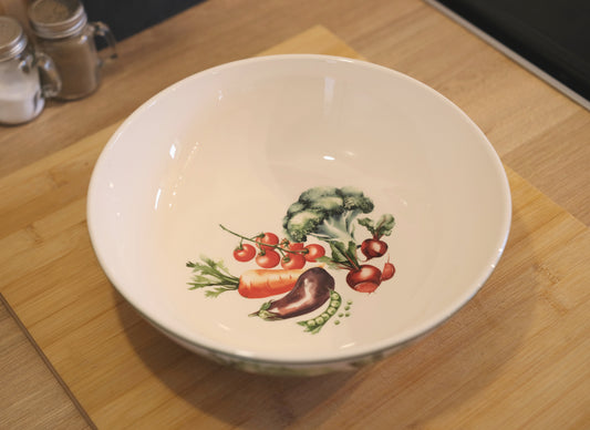 Vegetable Garden Large Bowl