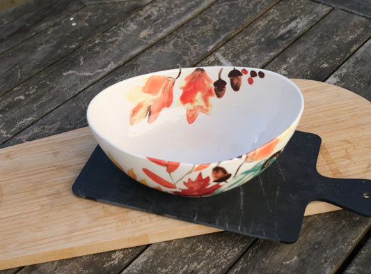 Autumn Brush Ingot Bowl