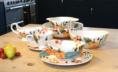 Pumpkin Garden Soup Bowl