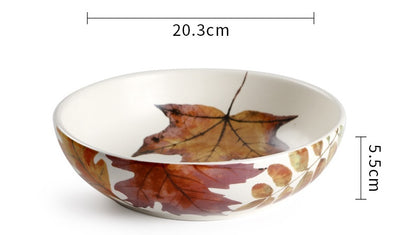 Maple Leaf Large Plate